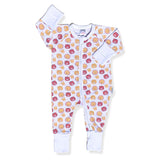 The Tigers and Lions ZippySuit. The perfect baby grow has a 2-way zip for quick and easy changes, foldable mitts and foldable feet pouches.